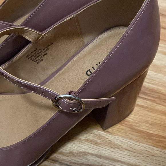 Torrid Patent Leather Mary Janes Pumps shoes Womens 10.5W Rose Balletcore chunky - Picture 10 of 11